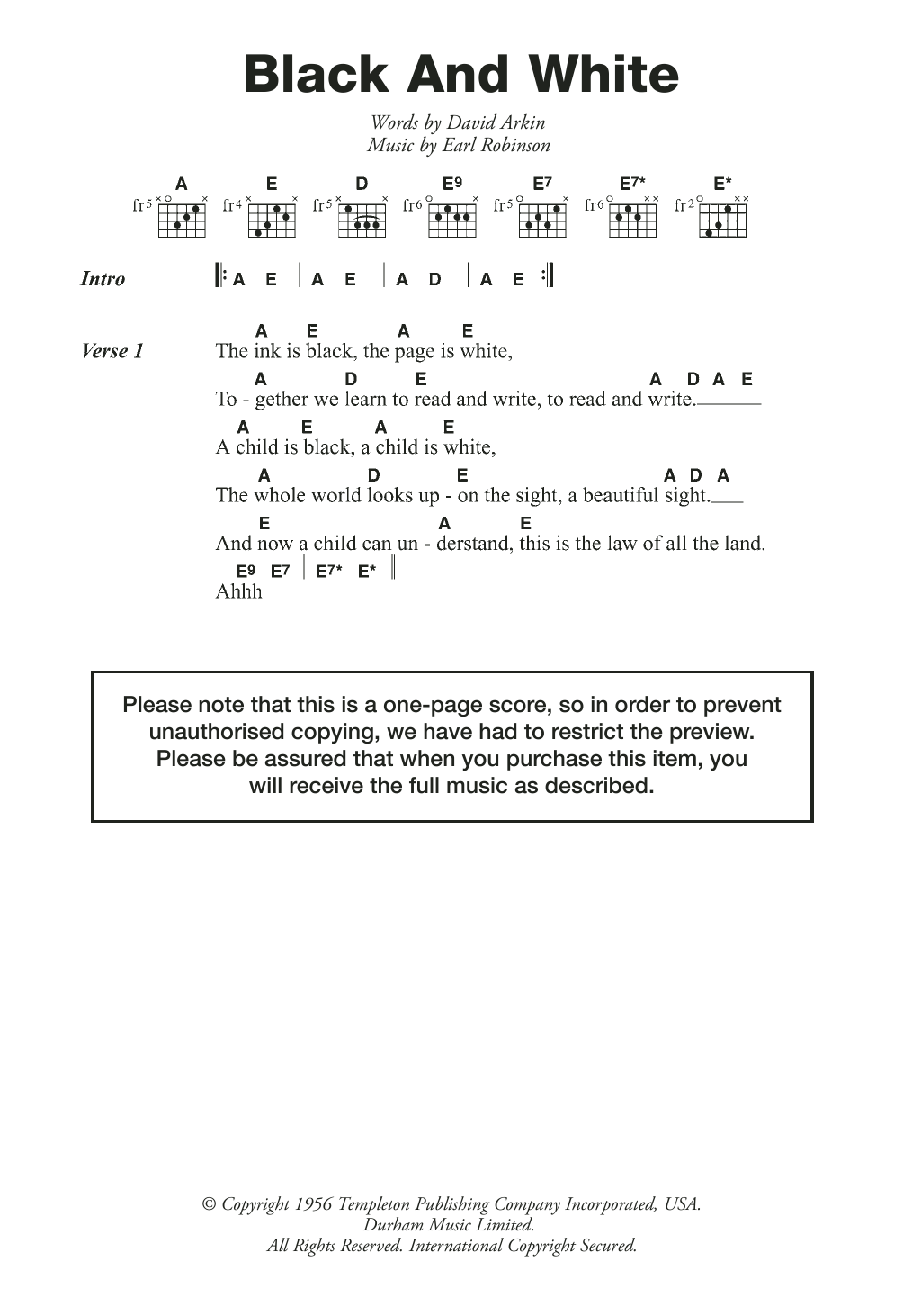 Greyhound Black And White sheet music notes and chords. Download Printable PDF.