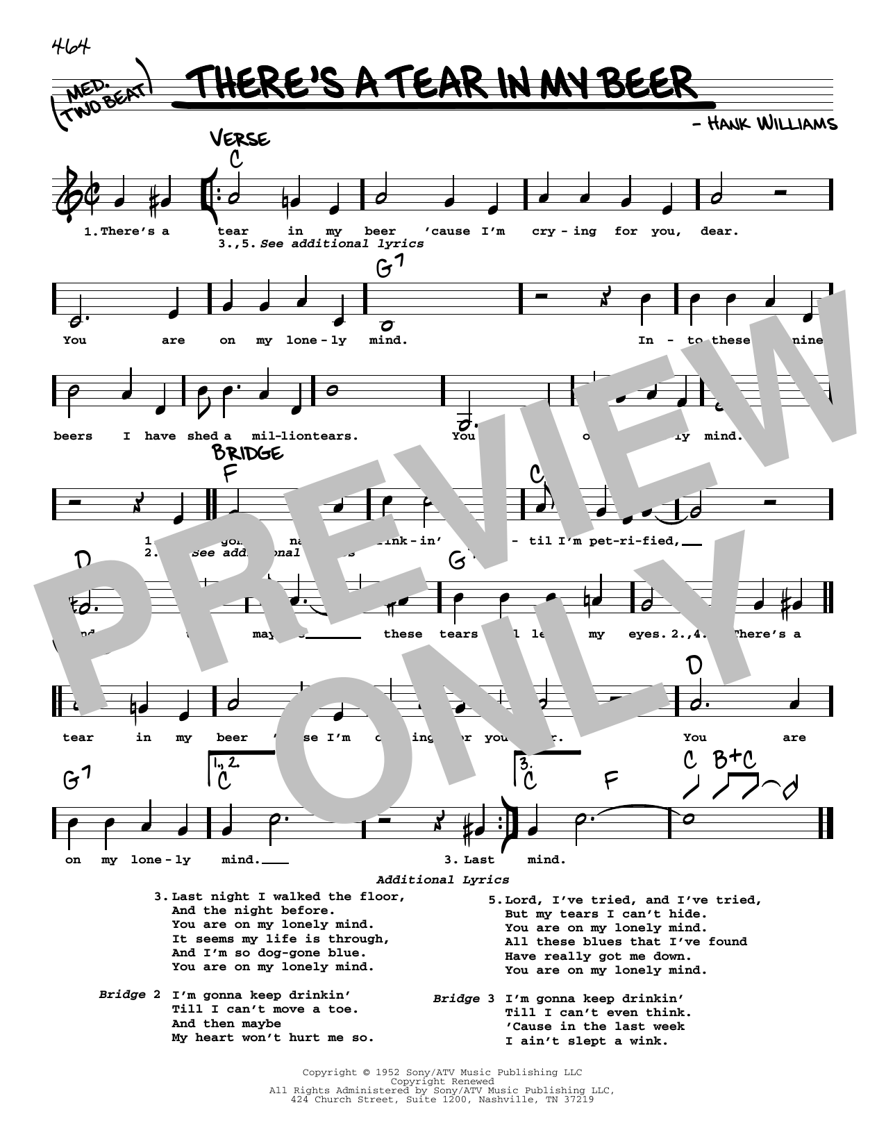 Learn to play Hank Williams Jr. and Hank Williams There's A Tear In My Beer sheet music for Real Book – Melody, Lyrics & Chords in minutes. Price: 5.9900$ Hank Williams Jr. and Hank Williams There's A Tear In My Beer sheet music notes and chords arranged for Real Book – Melody, Lyrics & Chords