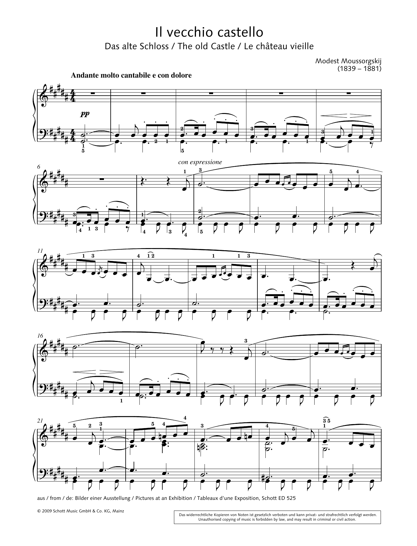 Learn to play Hans-Gunter Heumann The old Castle sheet music for Piano Solo in minutes. Price: 6.9900$ Hans-Gunter Heumann The old Castle sheet music notes and chords arranged for Piano Solo