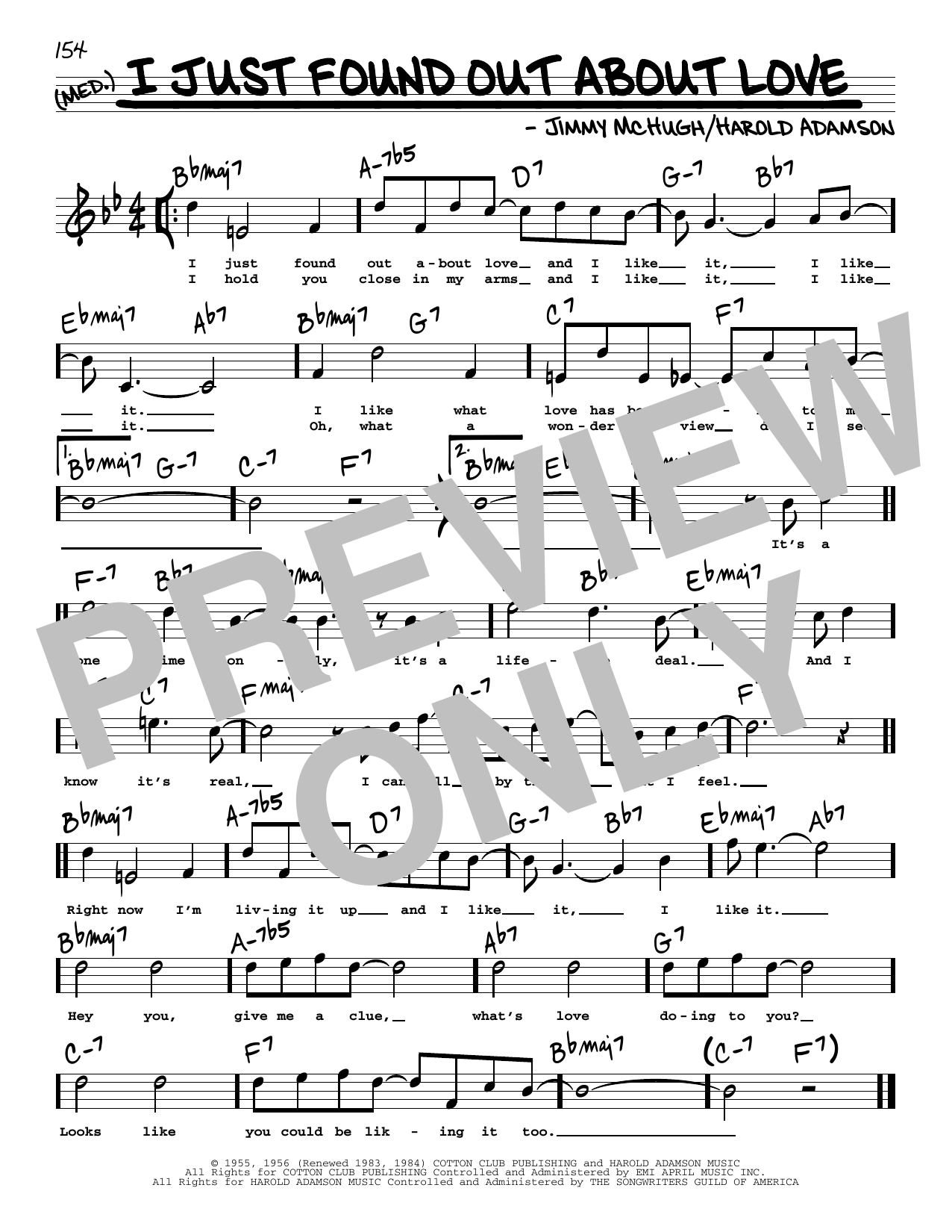 Learn to play Harold Adamson I Just Found Out About Love (High Voice) sheet music for Real Book – Melody, Lyrics & Chords in minutes. Price: 5.9900$ Harold Adamson I Just Found Out About Love (High Voice) sheet music notes and chords arranged for Real Book – Melody, Lyrics & Chords