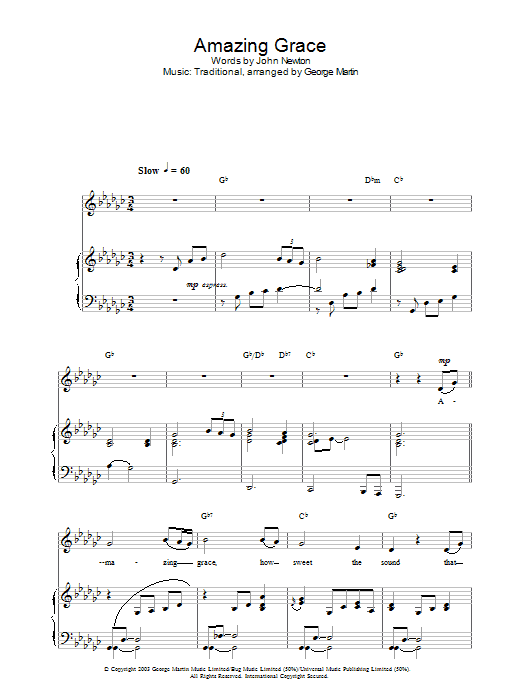 Hayley Westenra Amazing Grace sheet music notes and chords. Download Printable PDF.