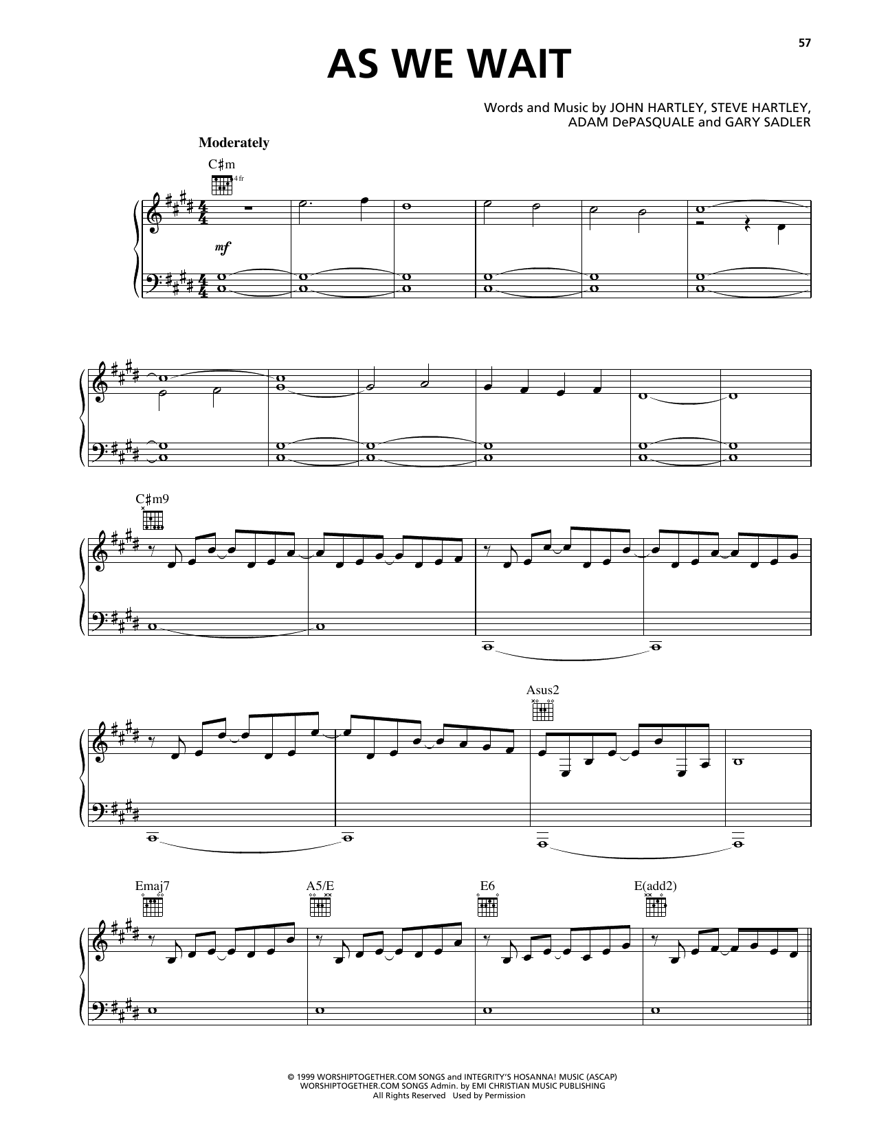 Learn to play Heaven & Earth As We Wait sheet music for Piano, Vocal & Guitar Chords (Right-Hand Melody) in minutes. Price: 7.8900$ Heaven & Earth As We Wait sheet music notes and chords arranged for Piano, Vocal & Guitar Chords (Right-Hand Melody)
