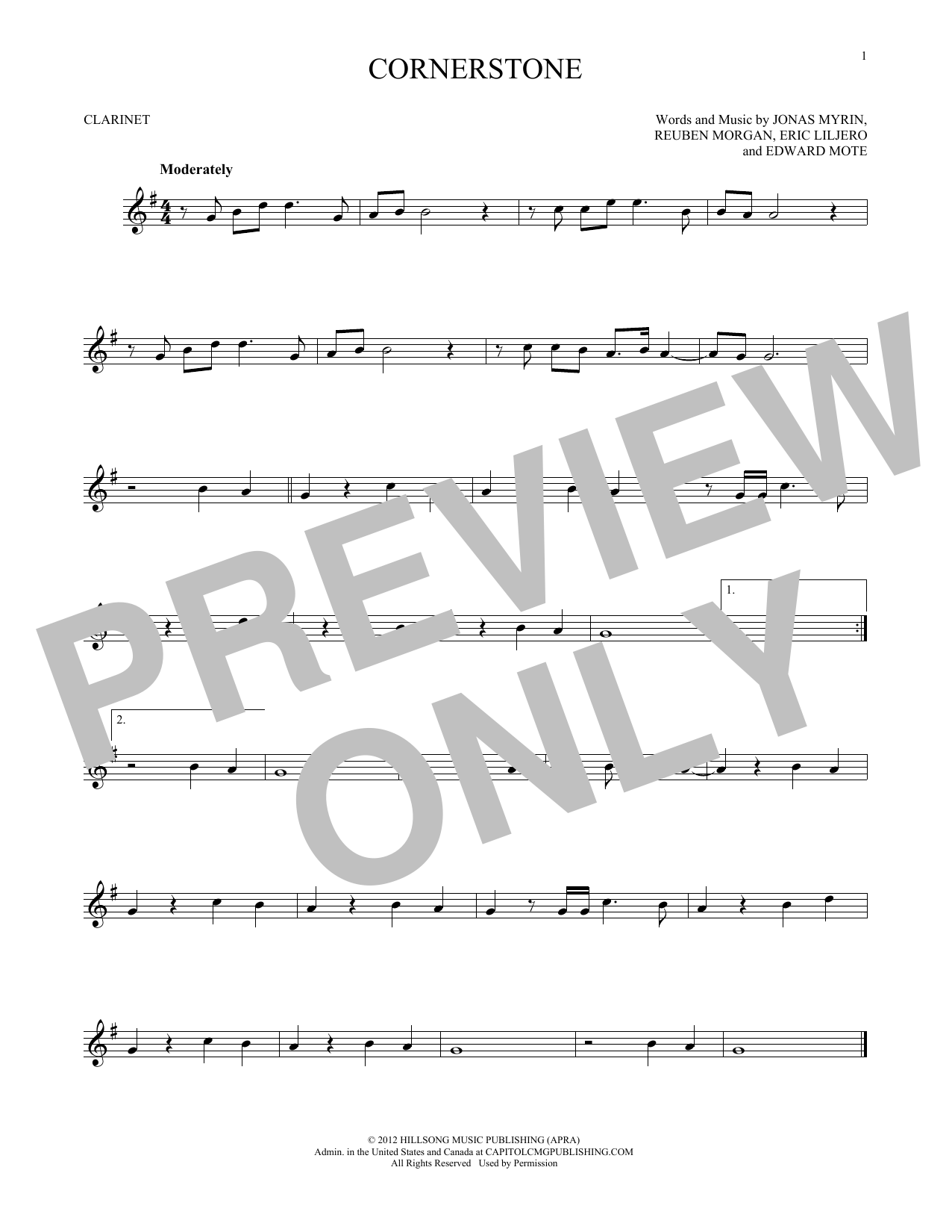 Hillsong Worship Cornerstone sheet music notes and chords. Download Printable PDF.