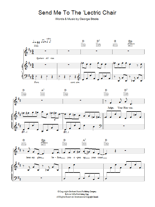 Hugh Laurie Send Me To The 'Lectric Chair sheet music notes and chords. Download Printable PDF.