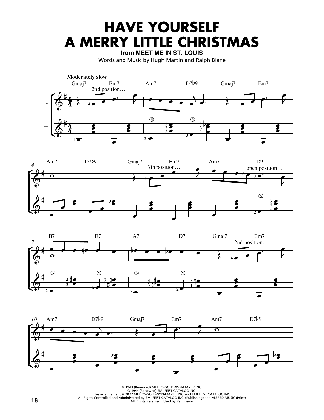 Hugh Martin Have Yourself A Merry Little Christmas (arr. Mark Phillips) sheet music notes and chords. Download Printable PDF.