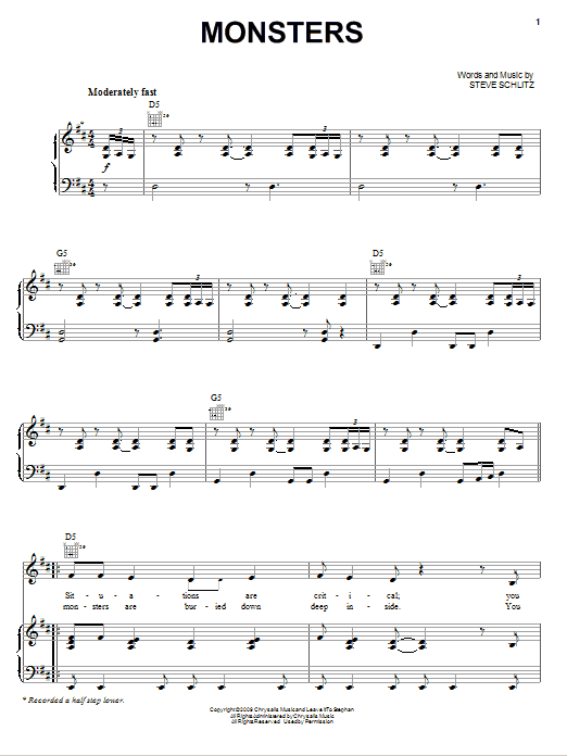 Learn to play Hurricane Bells Monsters sheet music for Piano, Vocal & Guitar Chords (Right-Hand Melody) in minutes. Price: 7.8900$ Hurricane Bells Monsters sheet music notes and chords arranged for Piano, Vocal & Guitar Chords (Right-Hand Melody)