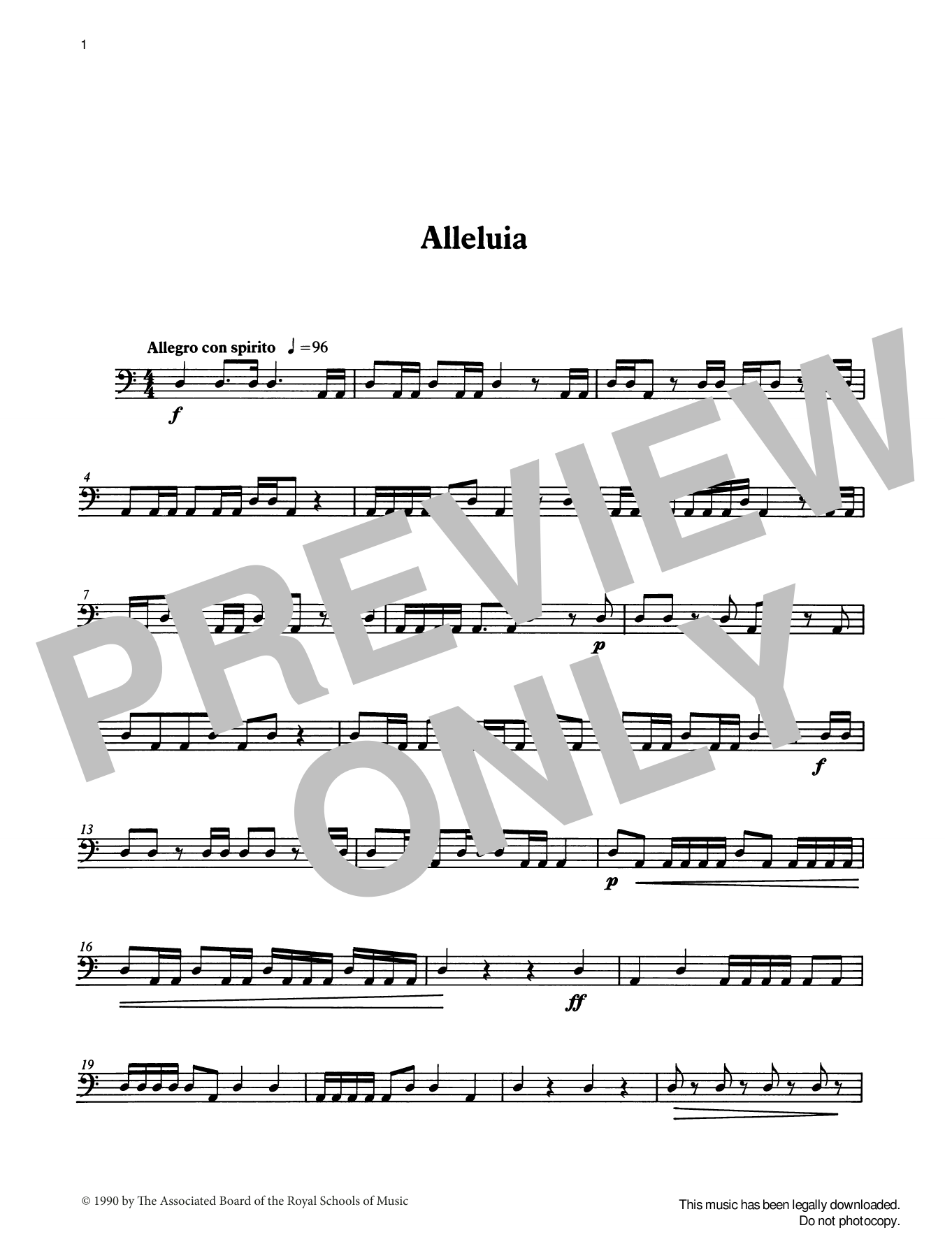 Learn to play Ian Wright Alleluia from Graded Music for Timpani, Book II sheet music for Percussion Solo in minutes. Price: 5.9900$ Ian Wright Alleluia from Graded Music for Timpani, Book II sheet music notes and chords arranged for Percussion Solo