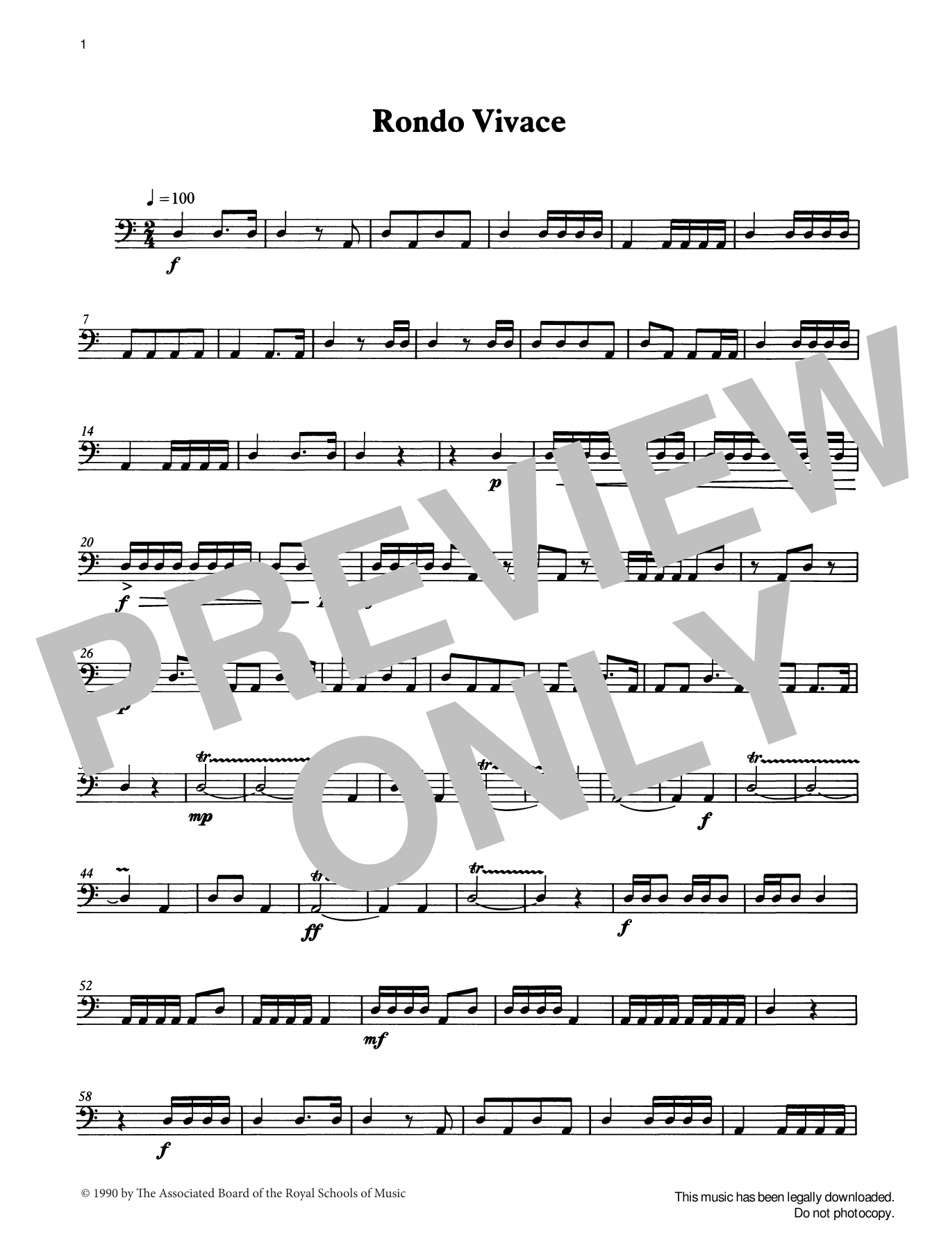 Learn to play Ian Wright Rondo Vivace from Graded Music for Timpani, Book II sheet music for Percussion Solo in minutes. Price: 5.9900$ Ian Wright Rondo Vivace from Graded Music for Timpani, Book II sheet music notes and chords arranged for Percussion Solo