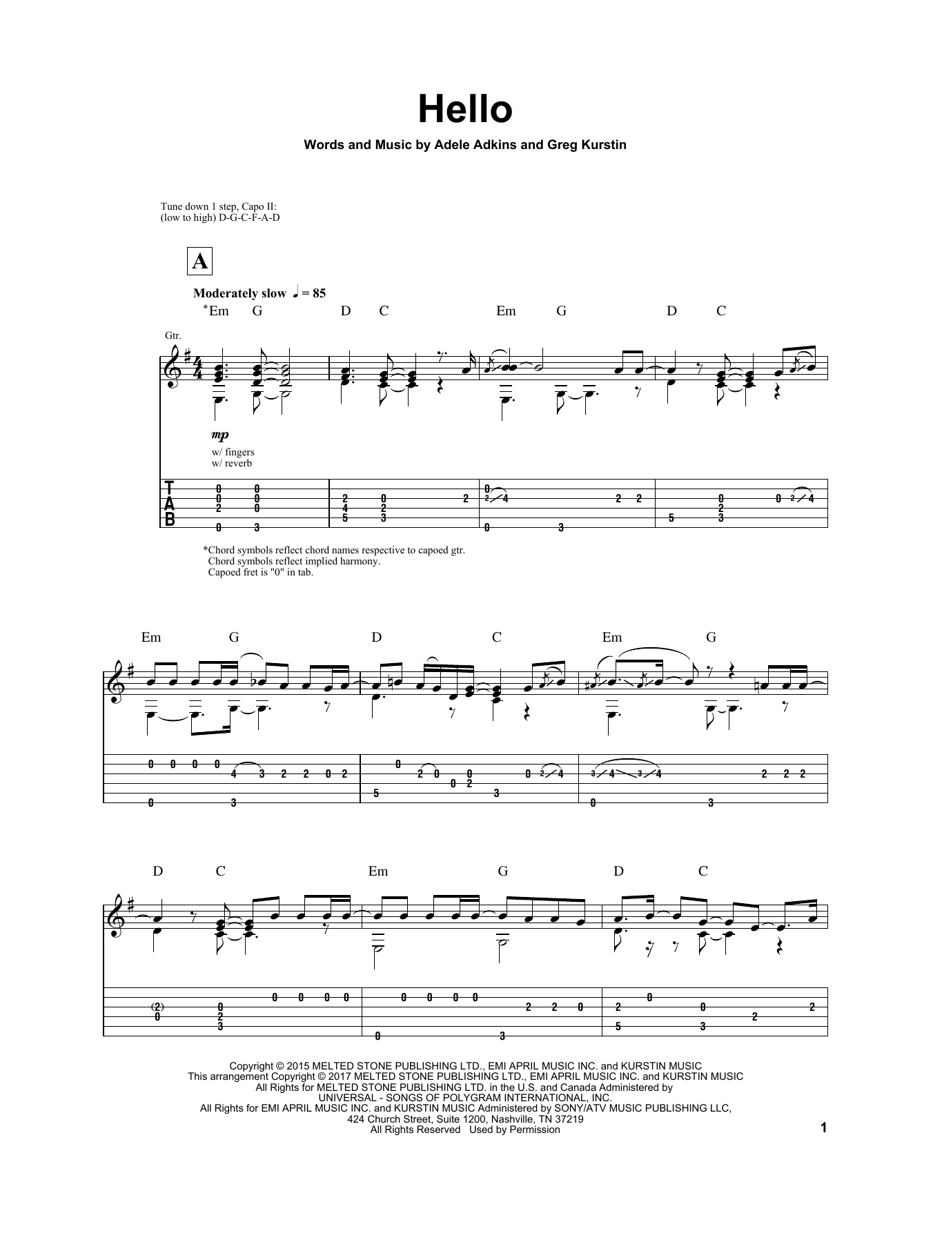 Igor Presnyakov Hello sheet music notes and chords. Download Printable PDF.