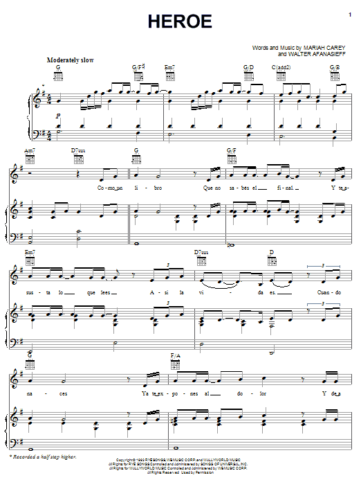 Learn to play Il Divo Heroe sheet music for Piano, Vocal & Guitar Chords (Right-Hand Melody) in minutes. Price: 7.8900$ Il Divo Heroe sheet music notes and chords arranged for Piano, Vocal & Guitar Chords (Right-Hand Melody)