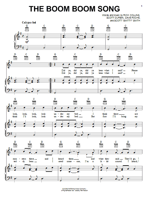 Learn to play Imagination Movers The Boom Boom Song sheet music for Piano, Vocal & Guitar Chords (Right-Hand Melody) in minutes. Price: 7.8900$ Imagination Movers The Boom Boom Song sheet music notes and chords arranged for Piano, Vocal & Guitar Chords (Right-Hand Melody)