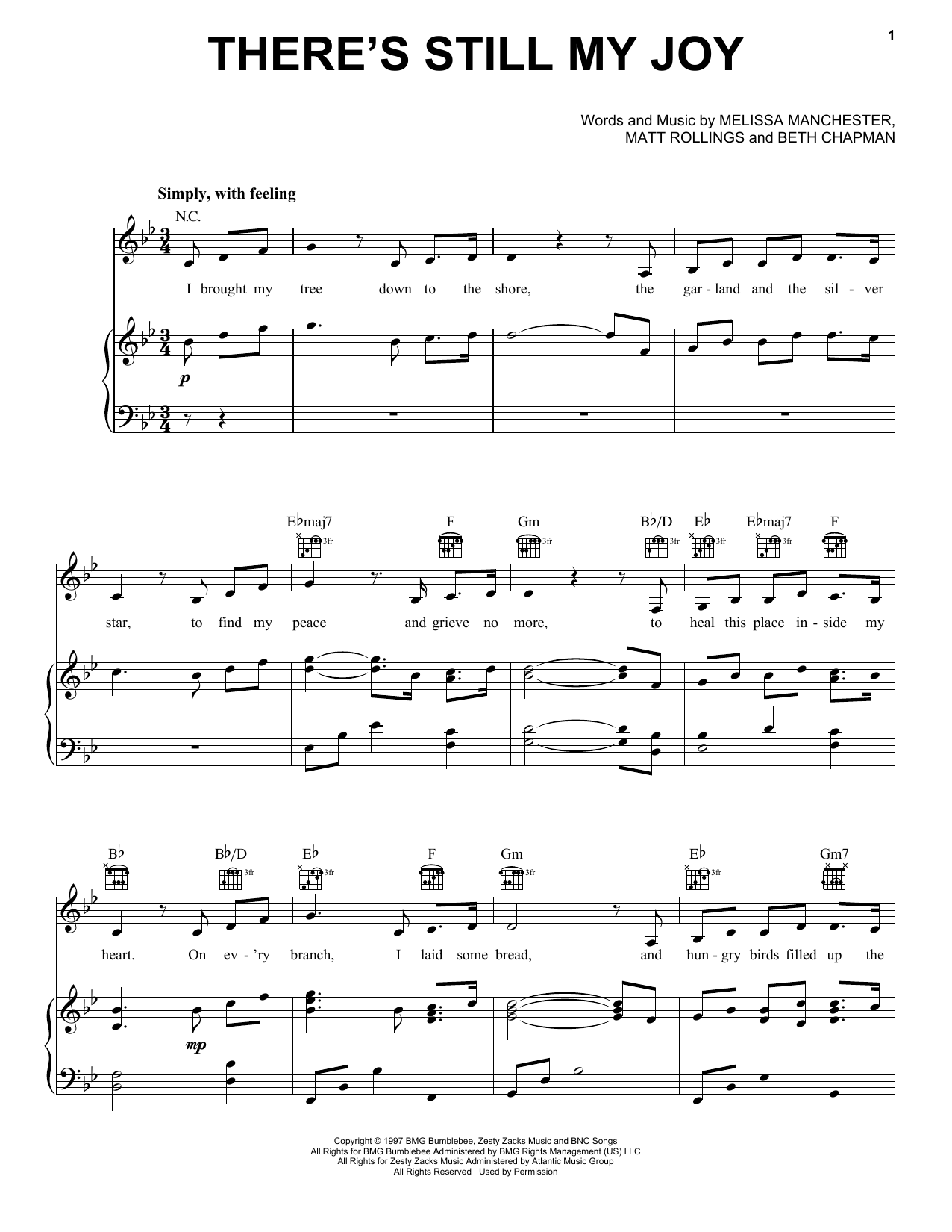 Learn to play Indigo Girls There's Still My Joy sheet music for Piano, Vocal & Guitar Chords (Right-Hand Melody) in minutes. Price: 7.8900$ Indigo Girls There's Still My Joy sheet music notes and chords arranged for Piano, Vocal & Guitar Chords (Right-Hand Melody)