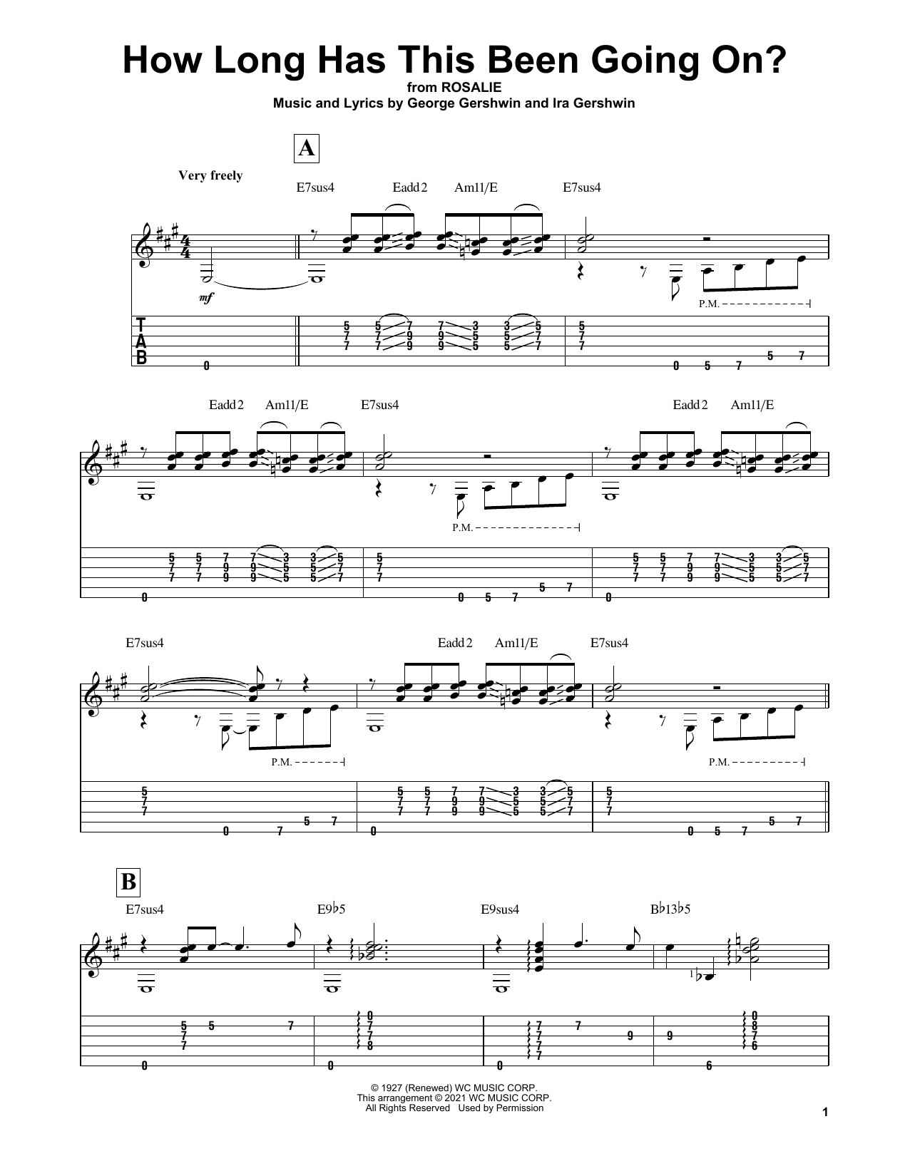 George Gershwin How Long Has This Been Going On? (arr. Matt Otten) sheet music notes and chords. Download Printable PDF.