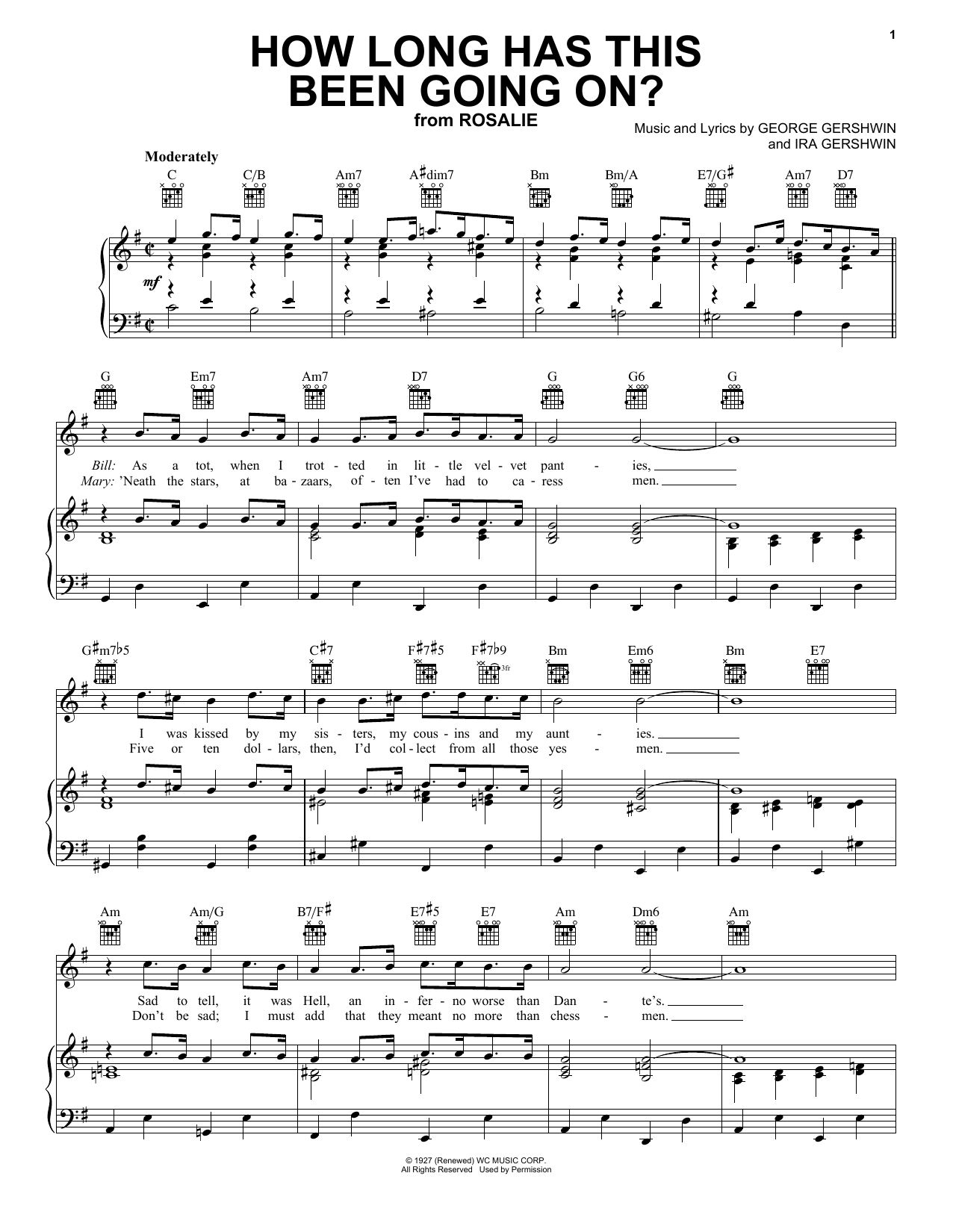 Learn to play Ira Gershwin How Long Has This Been Going On? sheet music for Piano, Vocal & Guitar Chords (Right-Hand Melody) in minutes. Price: 7.8900$ Ira Gershwin How Long Has This Been Going On? sheet music notes and chords arranged for Piano, Vocal & Guitar Chords (Right-Hand Melody)