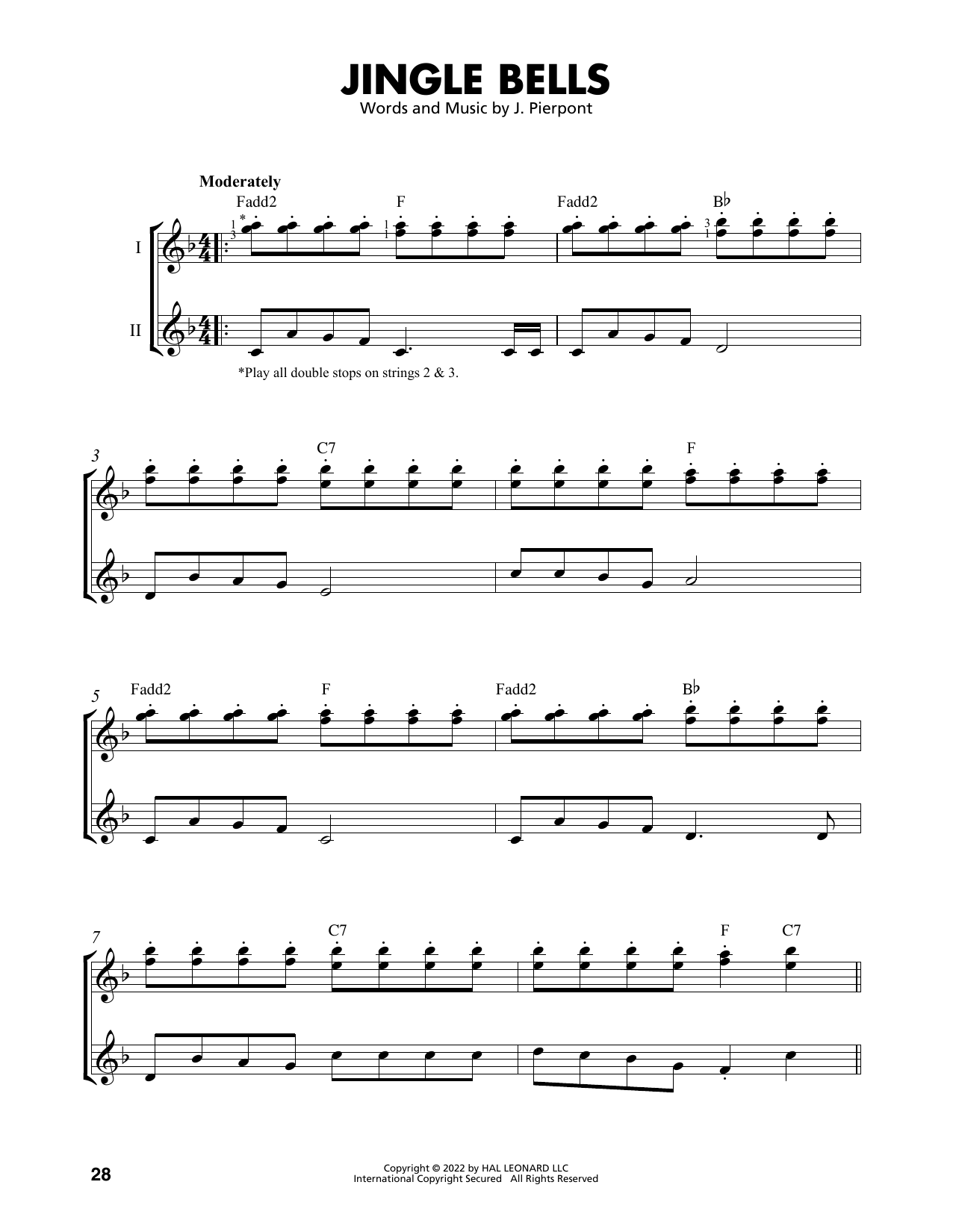 J. Pierpont Jingle Bells (arr. Mark Phillips) sheet music notes and chords. Download Printable PDF.