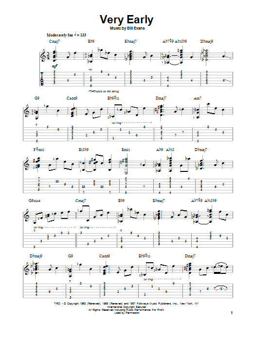 Jake Reichbart Very Early sheet music notes and chords. Download Printable PDF.