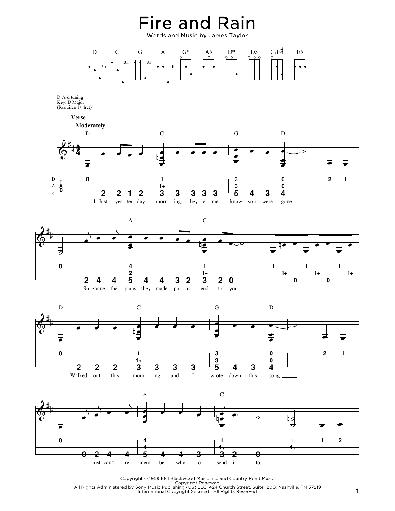 James Taylor Fire And Rain (arr. Steven B. Eulberg) sheet music notes and chords. Download Printable PDF.