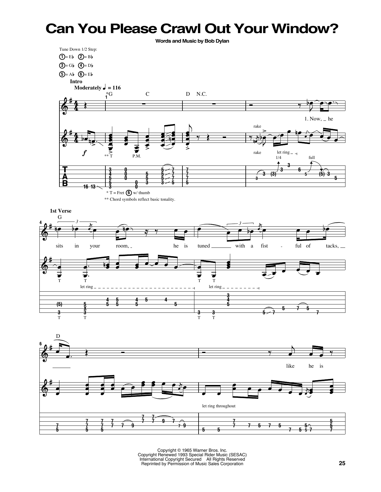 Download jimi hendrix can you please crawl out your window sheet