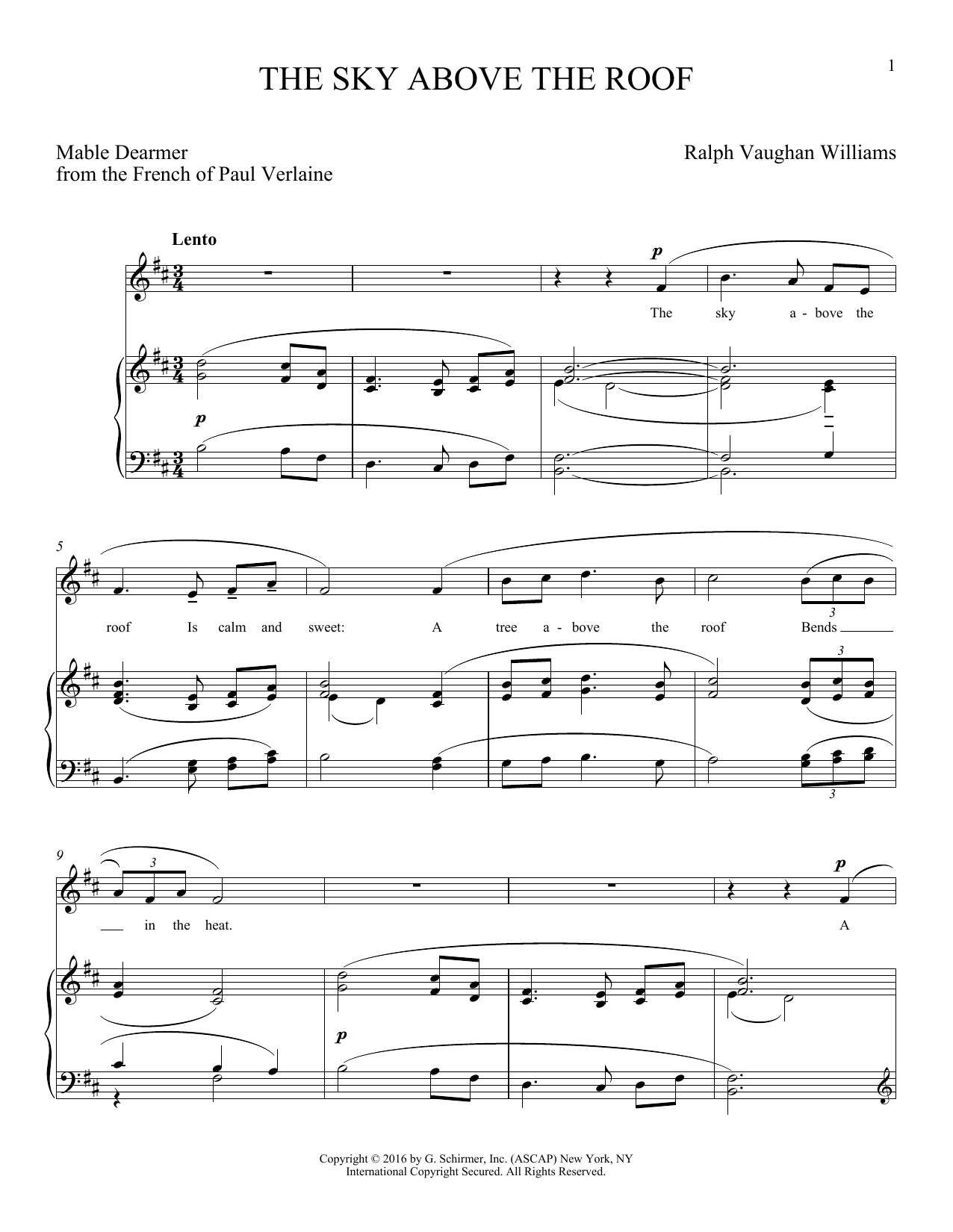 Joan Frey Boytim The Sky Above The Roof sheet music notes and chords. Download Printable PDF.