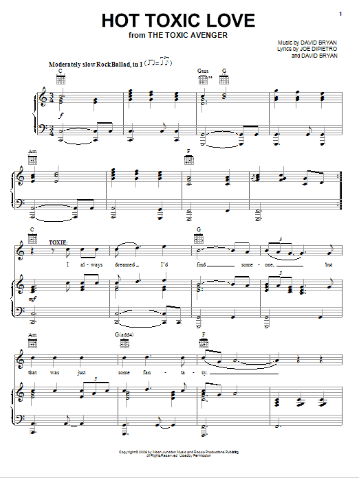 Learn to play Joe DiPietro Hot Toxic Love sheet music for Piano, Vocal & Guitar Chords (Right-Hand Melody) in minutes. Price: 7.8900$ Joe DiPietro Hot Toxic Love sheet music notes and chords arranged for Piano, Vocal & Guitar Chords (Right-Hand Melody)