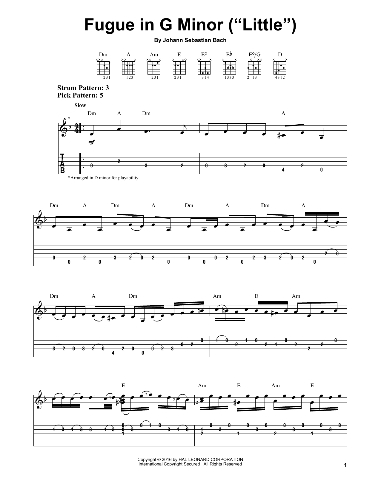 Johann Sebastian Bach Fugue In G Minor (Little) sheet music notes and chords. Download Printable PDF.