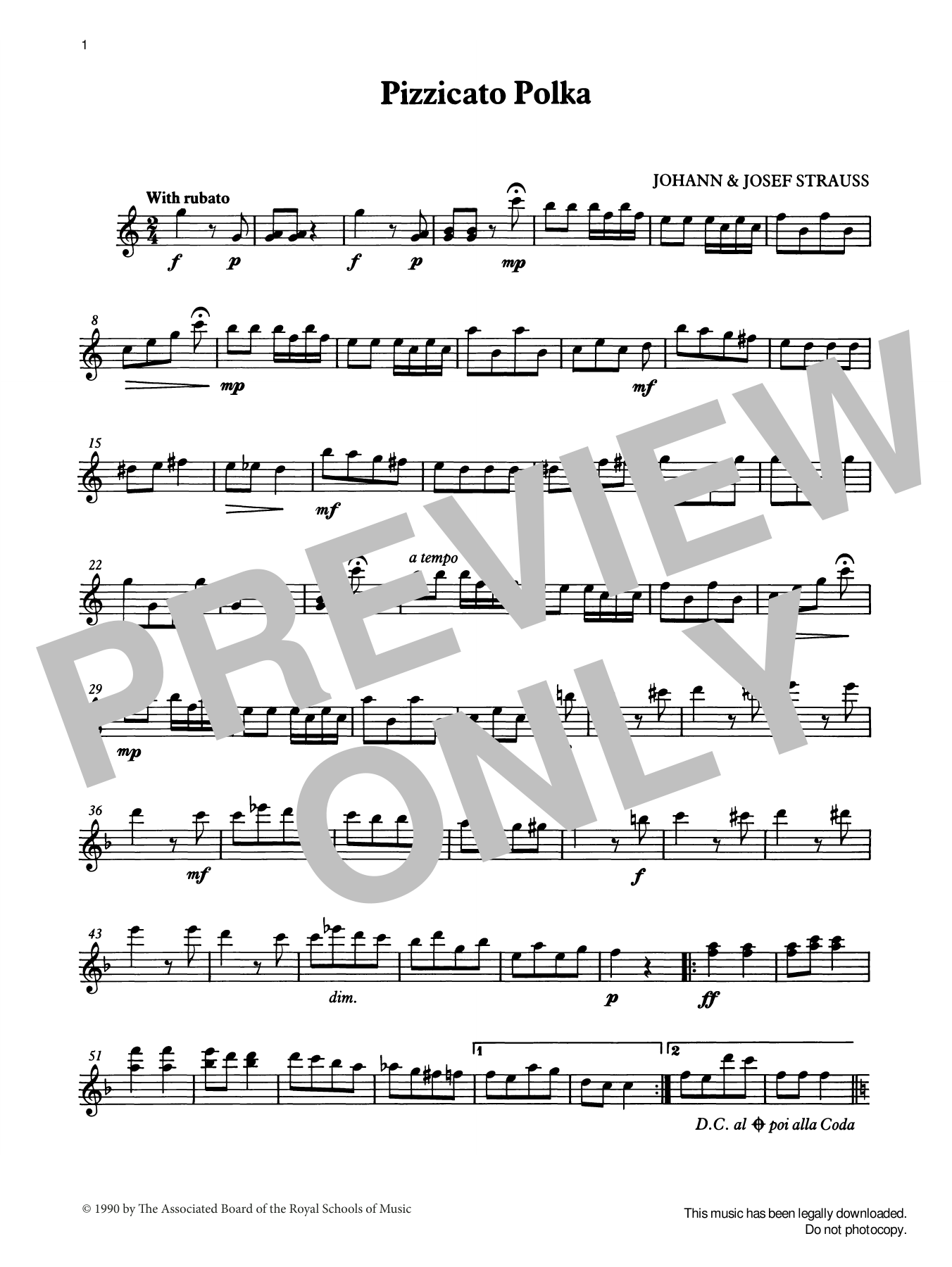 Learn to play Johann Strauss II Pizzicato Polka (score & part) from Graded Music for Tuned Percussion, Book II sheet music for Percussion Solo in minutes. Price: 5.9900$ Johann Strauss II Pizzicato Polka (score & part) from Graded Music for Tuned Percussion, Book II sheet music notes and chords arranged for Percussion Solo
