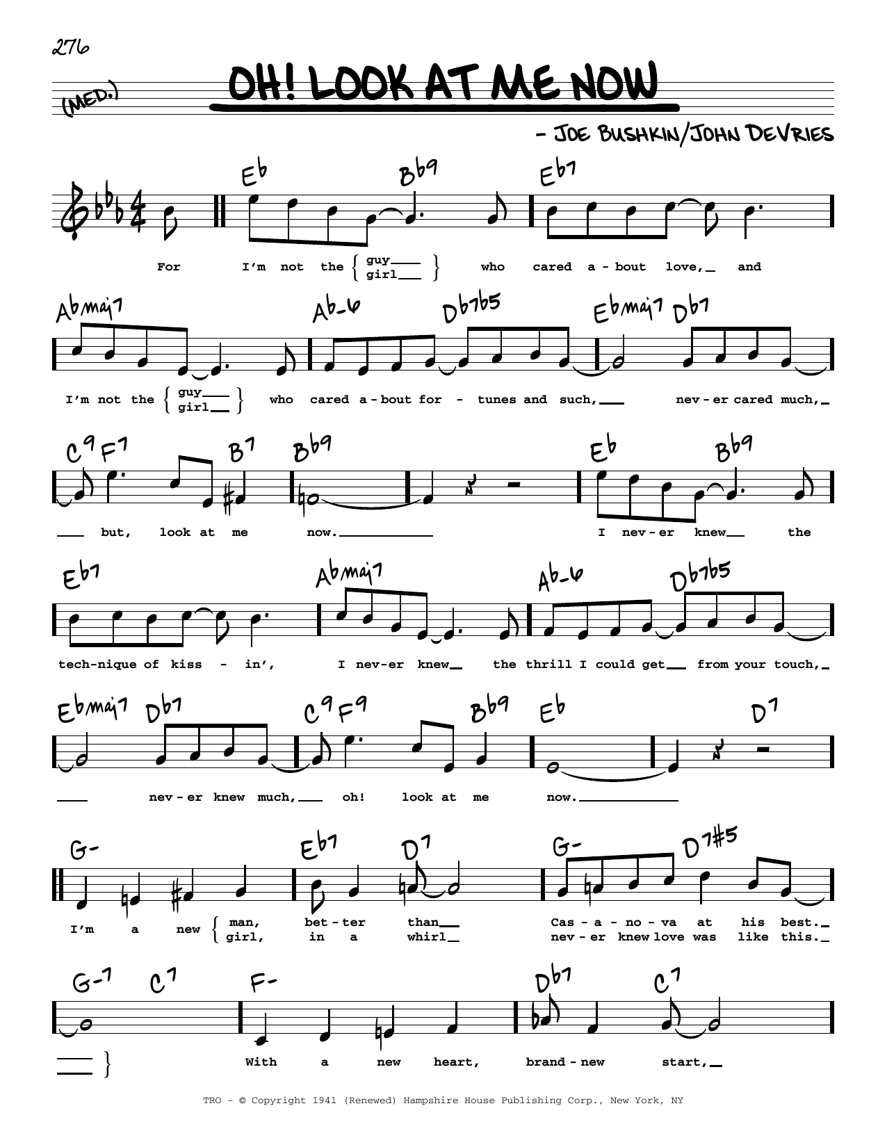 Learn to play John De Vries Oh! Look At Me Now (High Voice) sheet music for Real Book – Melody, Lyrics & Chords in minutes. Price: 5.9900$ John De Vries Oh! Look At Me Now (High Voice) sheet music notes and chords arranged for Real Book – Melody, Lyrics & Chords