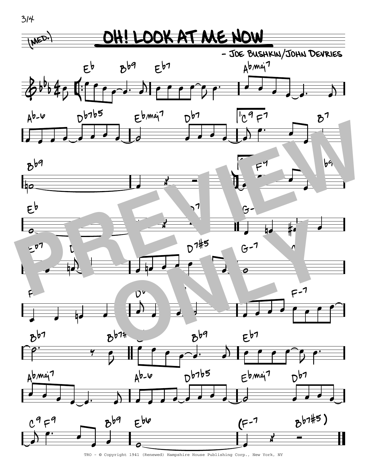 Learn to play John De Vries Oh! Look At Me Now sheet music for Real Book – Melody & Chords in minutes. Price: 5.9900$ John De Vries Oh! Look At Me Now sheet music notes and chords arranged for Real Book – Melody & Chords