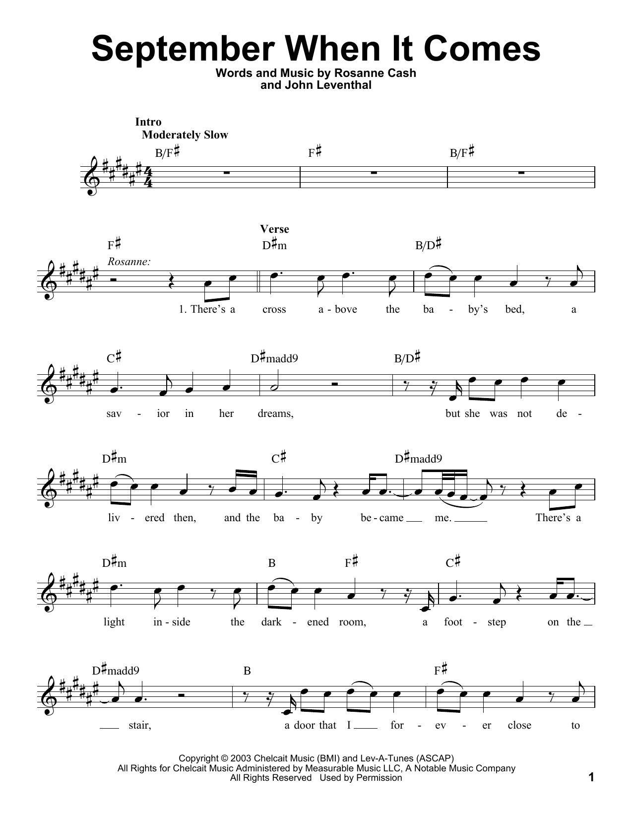 Learn to play Johnny Cash September When It Comes sheet music for Pro Vocal in minutes. Price: 6.9900$ Johnny Cash September When It Comes sheet music notes and chords arranged for Pro Vocal