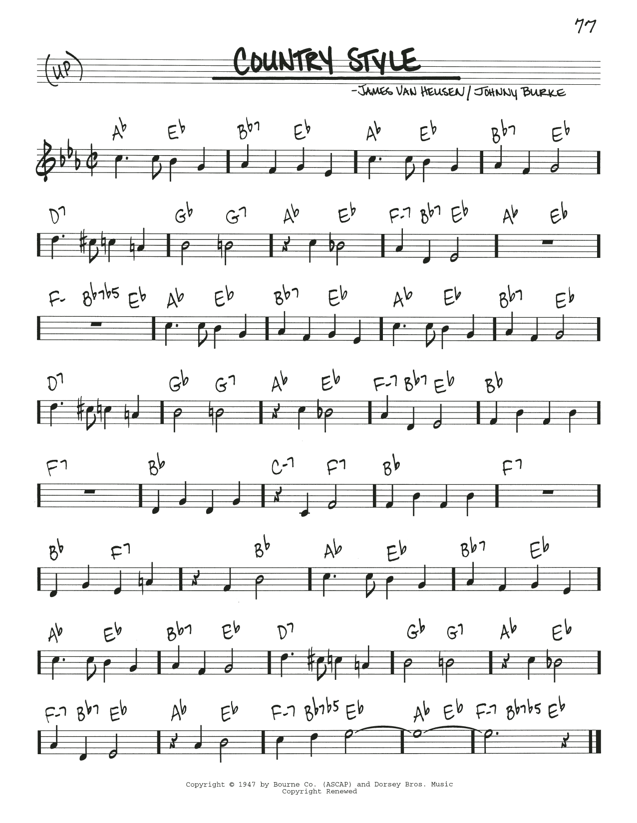 Josef Zawinul Country Preacher sheet music notes and chords. Download Printable PDF.