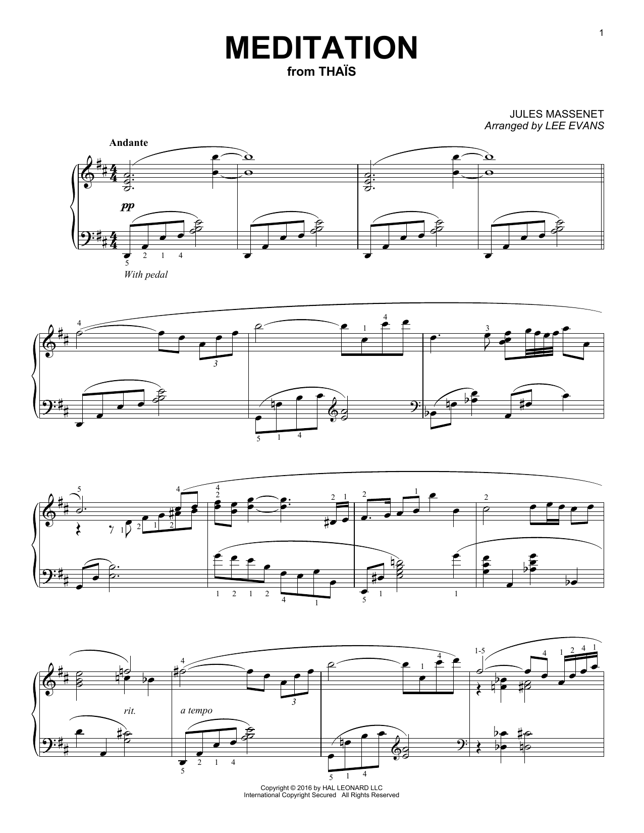 Learn to play Lee Evans Meditation sheet music for Piano Solo in minutes. Price: 7.8900$ Lee Evans Meditation sheet music notes and chords arranged for Piano Solo