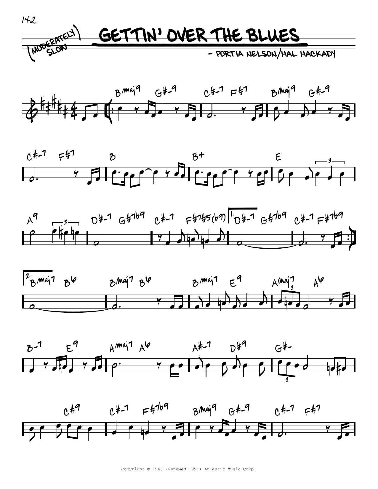 Learn to play June Christy Gettin' Over The Blues sheet music for Real Book – Melody & Chords in minutes. Price: 5.9900$ June Christy Gettin' Over The Blues sheet music notes and chords arranged for Real Book – Melody & Chords