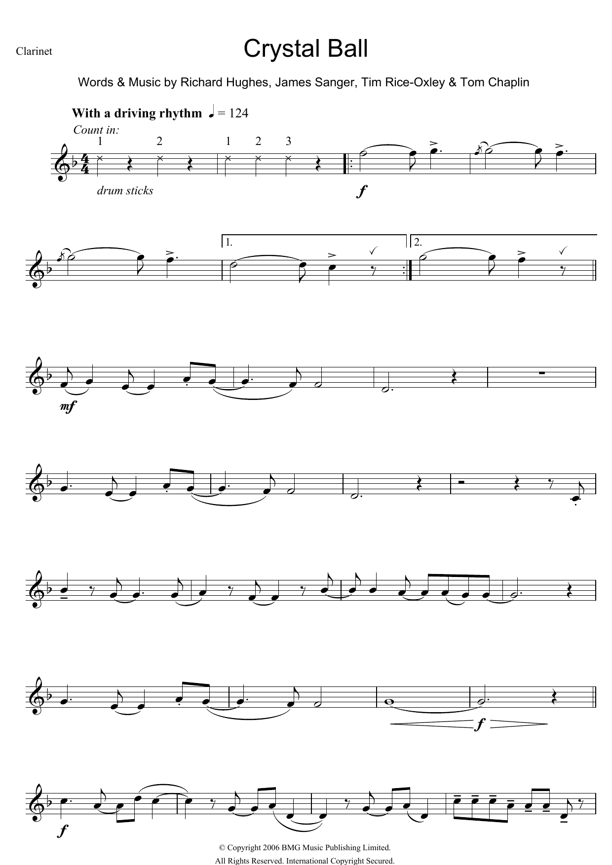 Keane Crystal Ball sheet music notes and chords. Download Printable PDF.