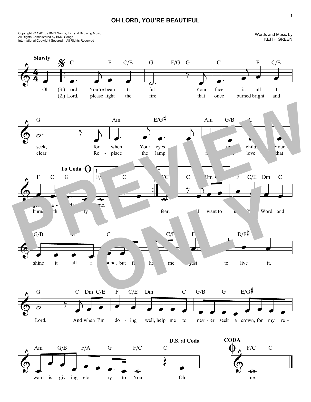 Learn to play Rebecca St. James O Lord, You're Beautiful sheet music for Easy Lead Sheet / Fake Book in minutes. Price: 5.9900$ Rebecca St. James O Lord, You're Beautiful sheet music notes and chords arranged for Easy Lead Sheet / Fake Book