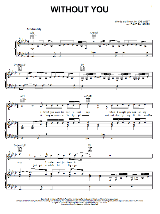 Learn to play Keith Urban Without You sheet music for Piano, Vocal & Guitar Chords (Right-Hand Melody) in minutes. Price: 7.8900$ Keith Urban Without You sheet music notes and chords arranged for Piano, Vocal & Guitar Chords (Right-Hand Melody)
