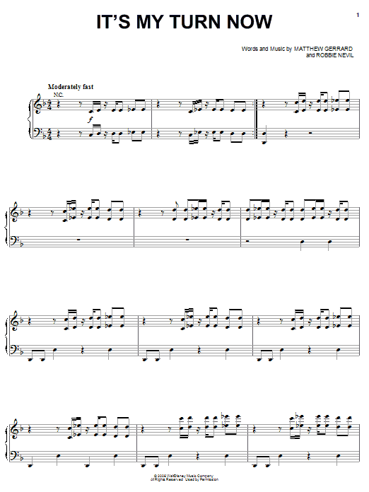 Learn to play Keke Palmer It's My Turn Now sheet music for Piano, Vocal & Guitar Chords (Right-Hand Melody) in minutes. Price: 7.8900$ Keke Palmer It's My Turn Now sheet music notes and chords arranged for Piano, Vocal & Guitar Chords (Right-Hand Melody)