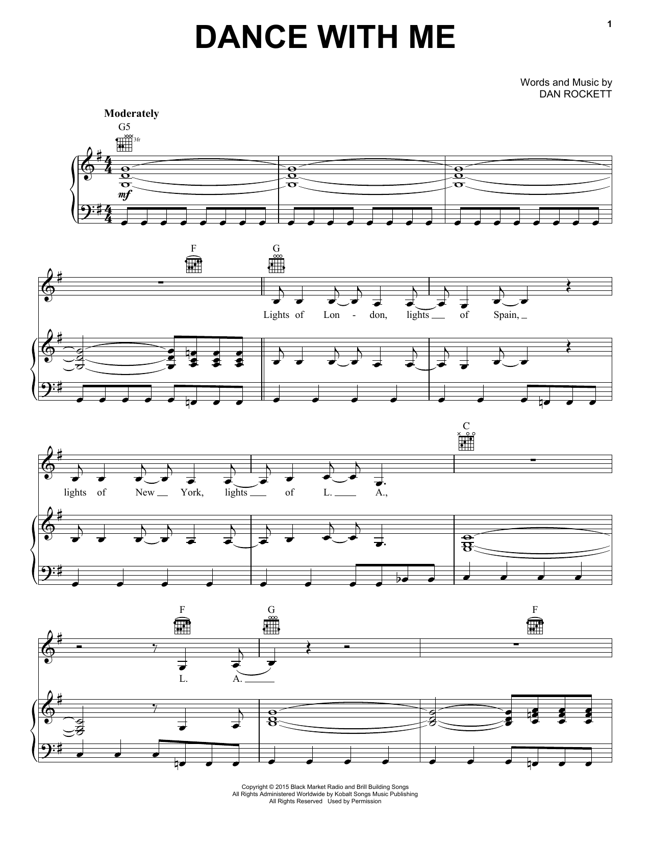 Learn to play Kelly Clarkson Dance With Me sheet music for Piano, Vocal & Guitar Chords (Right-Hand Melody) in minutes. Price: 7.8900$ Kelly Clarkson Dance With Me sheet music notes and chords arranged for Piano, Vocal & Guitar Chords (Right-Hand Melody)