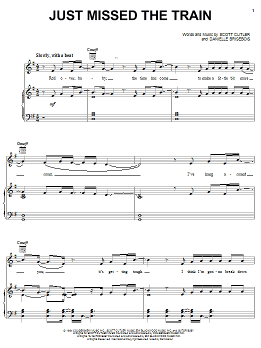 Learn to play Kelly Clarkson Just Missed The Train sheet music for Piano, Vocal & Guitar Chords (Right-Hand Melody) in minutes. Price: 7.8900$ Kelly Clarkson Just Missed The Train sheet music notes and chords arranged for Piano, Vocal & Guitar Chords (Right-Hand Melody)