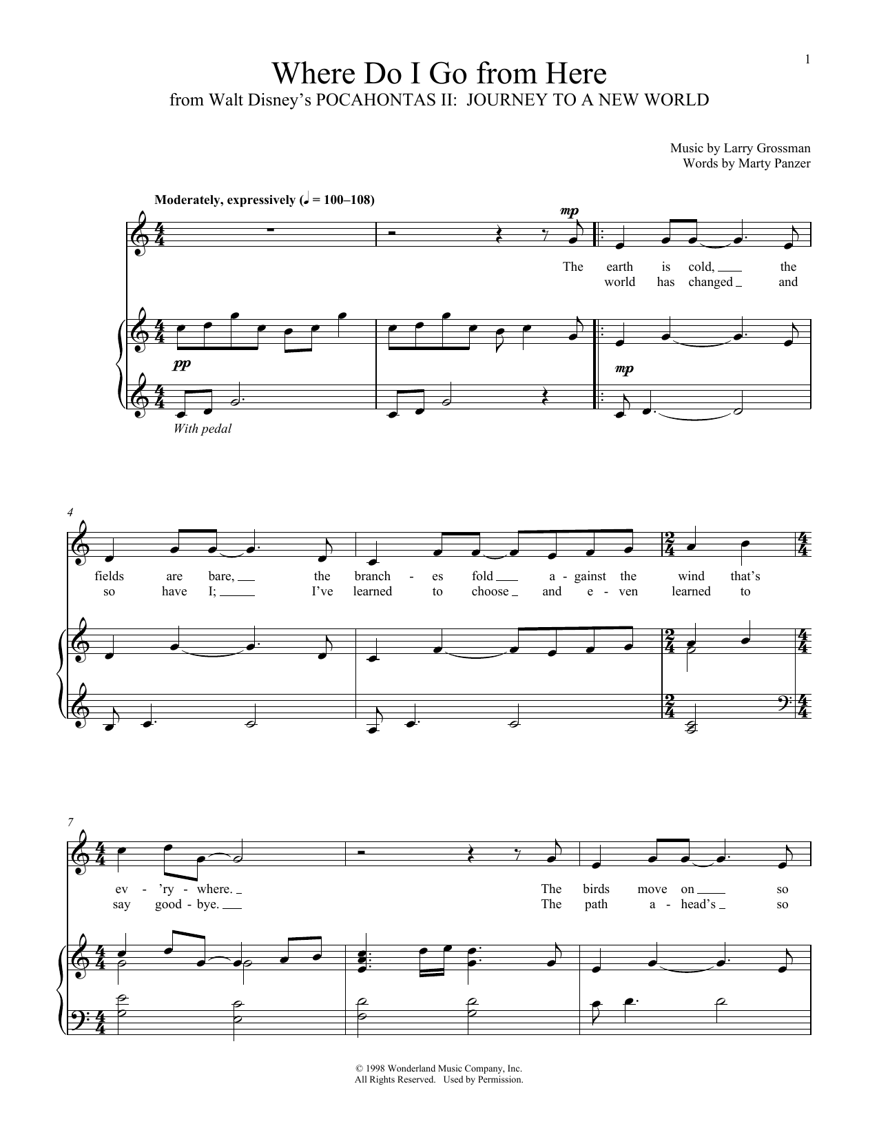 Learn to play Larry Grossman Where Do I Go From Here sheet music for Piano & Vocal in minutes. Price: 7.8900$ Larry Grossman Where Do I Go From Here sheet music notes and chords arranged for Piano & Vocal