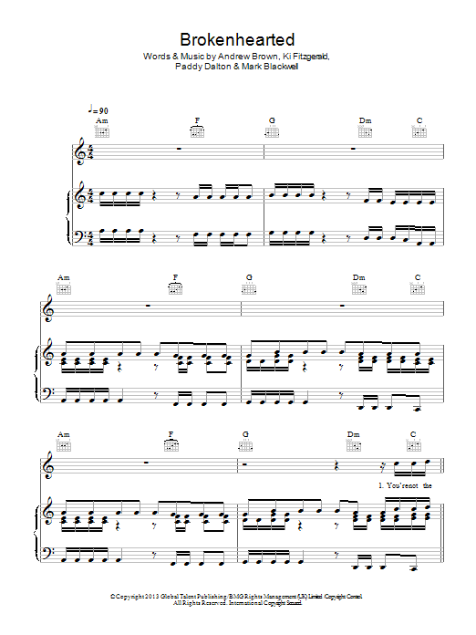 Learn to play Lawson Brokenhearted (feat. B.o.B) sheet music for Piano, Vocal & Guitar Chords in minutes. Price: 7.8900$ Lawson Brokenhearted (feat. B.o.B) sheet music notes and chords arranged for Piano, Vocal & Guitar Chords