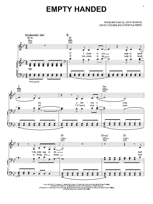 Learn to play Lea Michele Empty Handed sheet music for Piano, Vocal & Guitar Chords (Right-Hand Melody) in minutes. Price: 7.8900$ Lea Michele Empty Handed sheet music notes and chords arranged for Piano, Vocal & Guitar Chords (Right-Hand Melody)