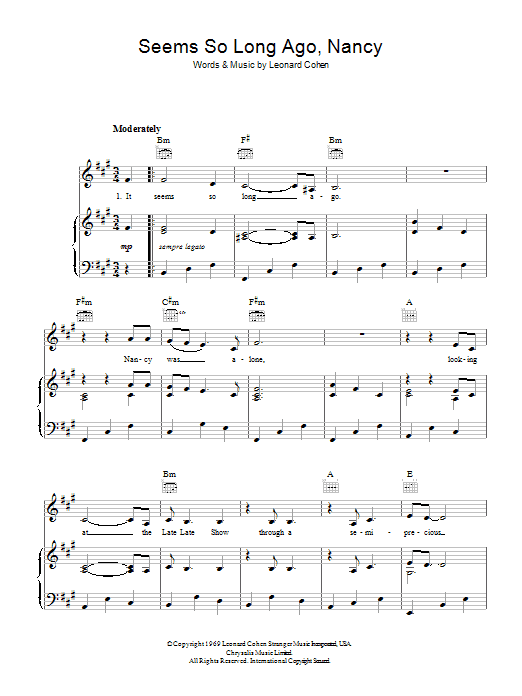  Sheet Music