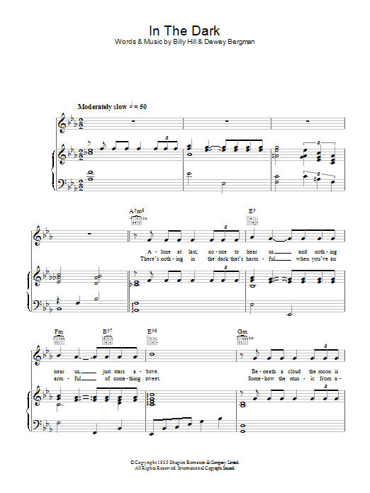 Learn to play Lew Stone In The Dark sheet music for Piano, Vocal & Guitar Chords in minutes. Price: 7.8900$ Lew Stone In The Dark sheet music notes and chords arranged for Piano, Vocal & Guitar Chords