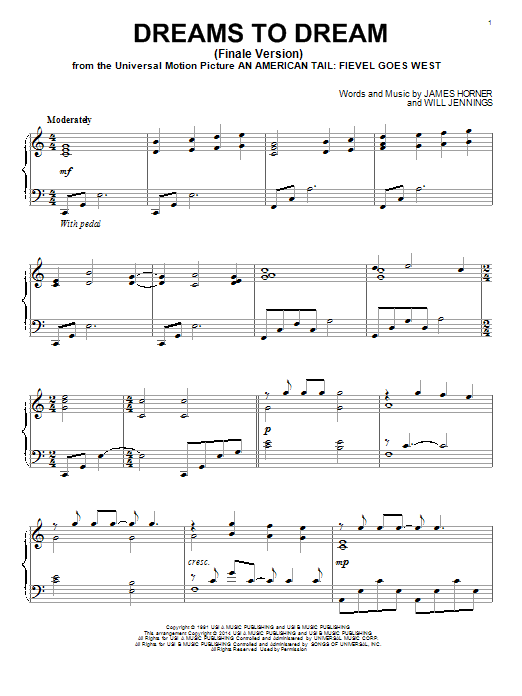 Linda Ronstadt Dreams To Dream (Finale Version) sheet music notes and chords arranged for Piano, Vocal & Guitar Chords (Right-Hand Melody)