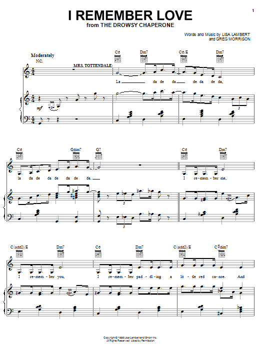 Learn to play Lisa Lambert I Remember Love sheet music for Piano, Vocal & Guitar Chords (Right-Hand Melody) in minutes. Price: 7.8900$ Lisa Lambert I Remember Love sheet music notes and chords arranged for Piano, Vocal & Guitar Chords (Right-Hand Melody)