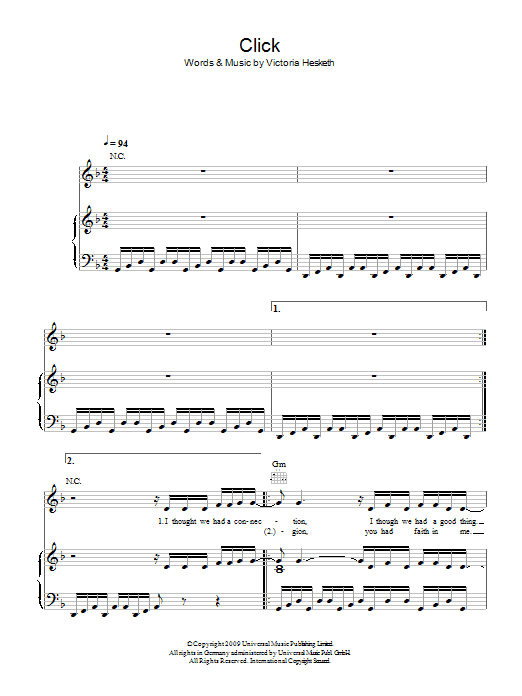 Learn to play Little Boots Click sheet music for Piano, Vocal & Guitar Chords in minutes. Price: 7.8900$ Little Boots Click sheet music notes and chords arranged for Piano, Vocal & Guitar Chords