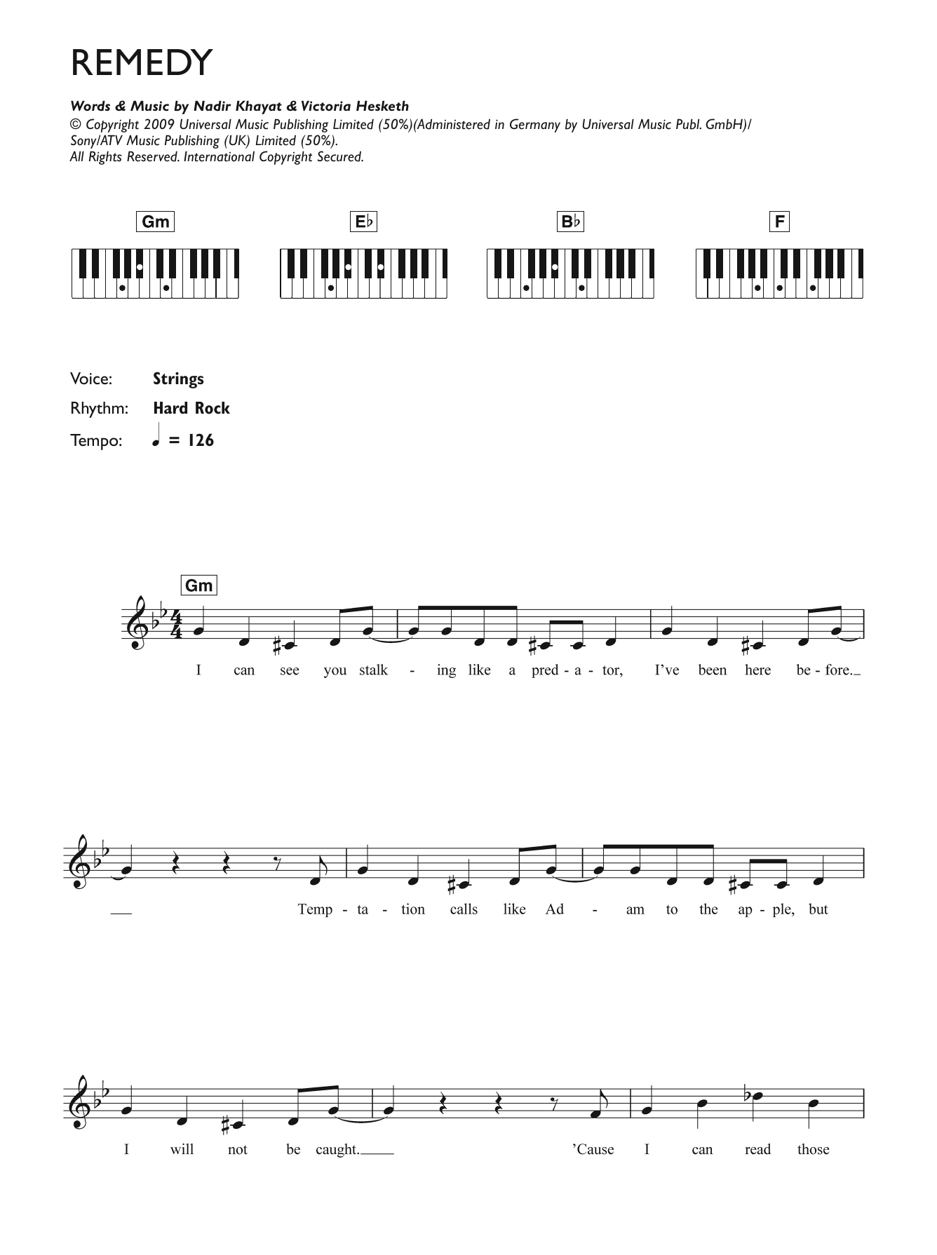 Learn to play Little Boots Remedy sheet music for Piano Chords/Lyrics in minutes. Price: 4.4900$ Little Boots Remedy sheet music notes and chords arranged for Piano Chords/Lyrics
