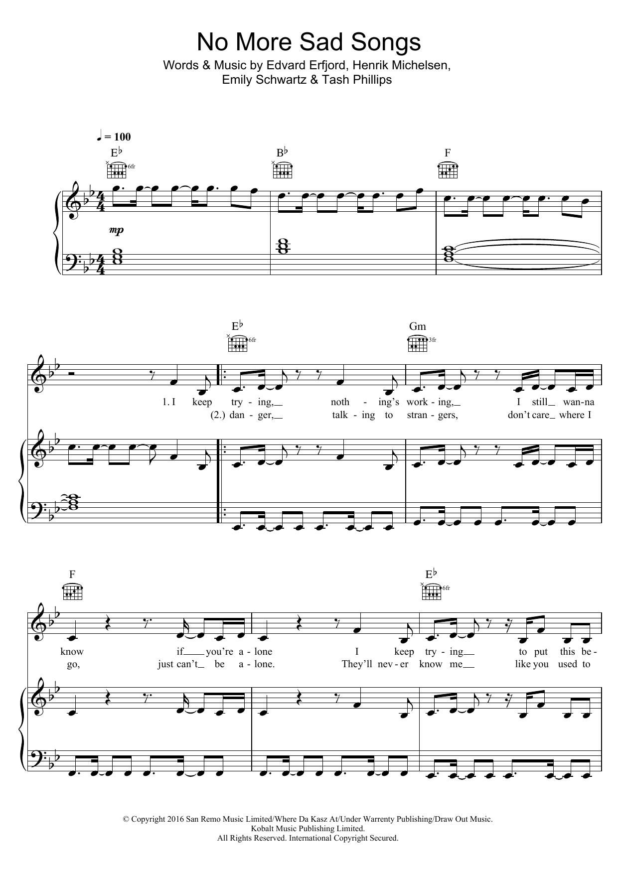 Learn to play Little Mix No More Sad Songs (feat. Machine Gun Kelly) sheet music for Piano, Vocal & Guitar Chords in minutes. Price: 7.8900$ Little Mix No More Sad Songs (feat. Machine Gun Kelly) sheet music notes and chords arranged for Piano, Vocal & Guitar Chords