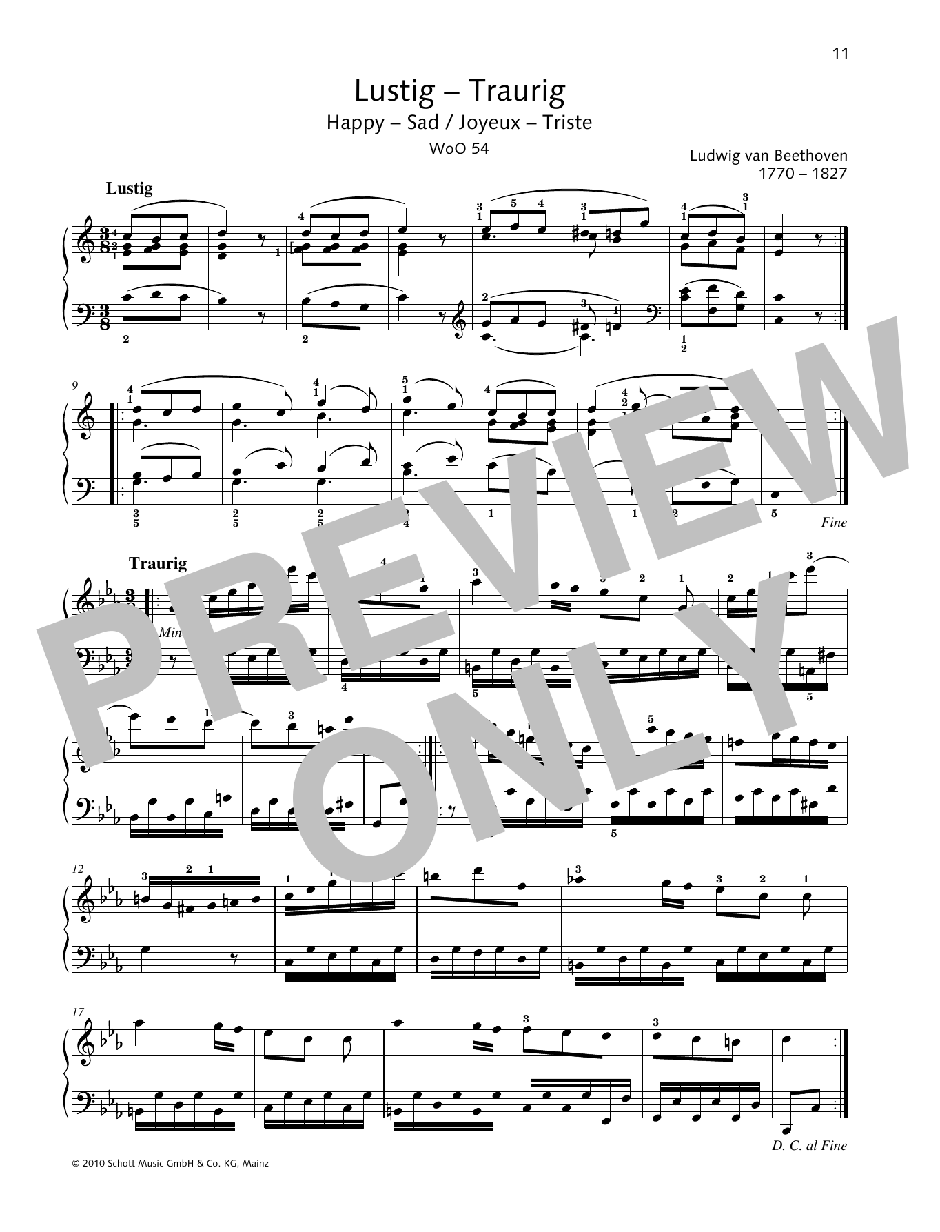 Learn to play Ludwig van Beethoven Happy-Sad sheet music for Piano Solo in minutes. Price: 6.9900$ Ludwig van Beethoven Happy-Sad sheet music notes and chords arranged for Piano Solo