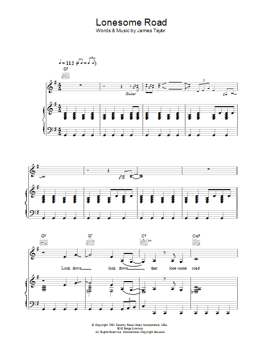 Madeleine Peyroux That Lonesome Road sheet music notes and chords. Download Printable PDF.